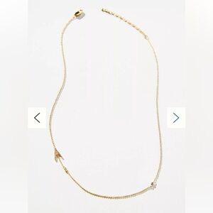 Delicate Monogram Necklace by Anthropologie - Letter S